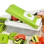 12-Piece Multifunctional Vegetable Chopper & Food Slicer